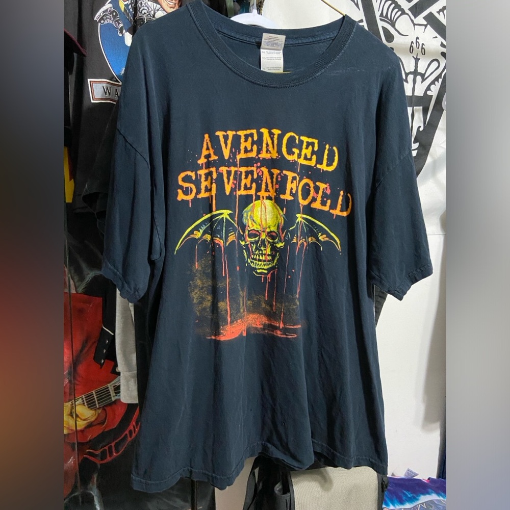 Vintage avenged sevenfold ban t-shirt